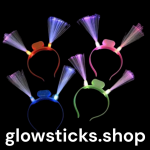 Diadeem met fiber