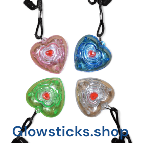 Halsketting met lichtgevend hart