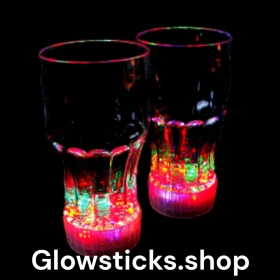 Cola glas met led
