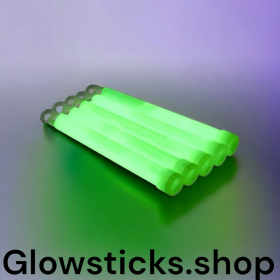 Glowstick 6 inch groen