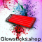Glowstick 6 inch rood